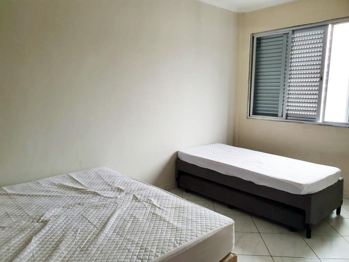 Apartamento confortável na orla da praia de Santos Apartamento Exterior foto